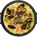 Patelnia do paelli aluminiowa 36 cm Stella Nova Kela KE-12221