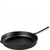 Patelnia do smażenia głęboka 28cm ze stalową rączką Tradition Skeppshult 0005