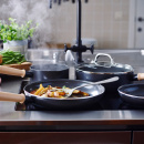 Patelnia głęboka z pokrywą 24 cm Vintage GreenChef CC001970-001