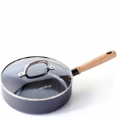 Patelnia głęboka z pokrywą 24 cm Vintage GreenChef CC001970-001