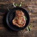 Patelnia grillowa 28 cm z powłoką ceramiczną, dwa wysokie uchwyty GreenPan CC001382-001