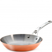 Patelnia miedziana duża 32 cm Prima Matera de Buyer D-6224-32