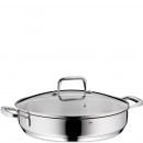 Patelnia stalowa do serwowania z pokrywą 28 cm Flavoria Kela KE-10186