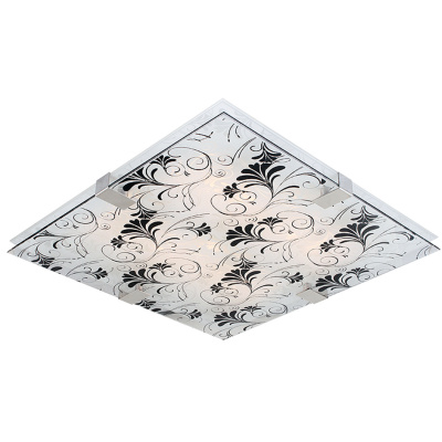 Plafon kwadratowy 40x40 cm na trzy żarówki  Vagante Candellux 10-30528