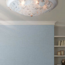 Plafon sufitowy, klasyczny, biało-złoty Diametrik Maytoni Classic C907-CL-03-W