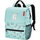 Plecak dla dzieci Backpack Kids Cats and Dogs Reisenthel miętowy RIE4062