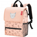 Plecak dla dzieci Backpack Kids Cats and Dogs Reisenthel rose RIE3064