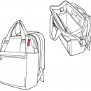 Plecak i torba w jednym Reisenthel Allrounder R czarna RJR7003
