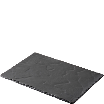 Płyta porcelanowa do serwowania 30x20 cm, imitacja łupka Basalt Revol RV-641001-6