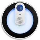 Podświetlana waga łazienkowa elektroniczna Iris ADE okrągła AD-BE 1700