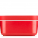 Pojemnik na lód i foremka ICE BOX Lekue czerwony 0250400R05C002