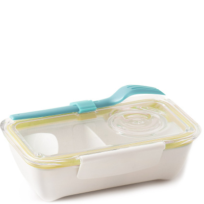 Pojemnik na lunch Bento Box Black Blum biało-żółty BT012