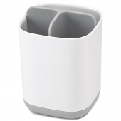 Pojemnik na szczoteczki do zębów mały EasyStore Joseph Joseph szary/biały 70509