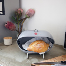 Pojemnik stalowy na pieczywo czarny Single Breadboy Wesco 222101-62