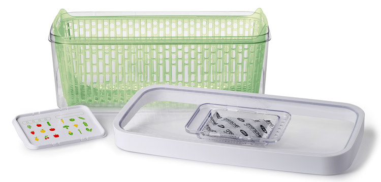 Pojemniki na warzywa i owoce do lodówki