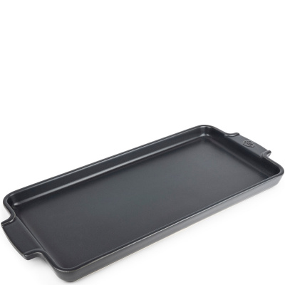 Półmisek ceramiczny, emaliowany 40 cm Peugeot Appolia ciemnoszary PG-60749