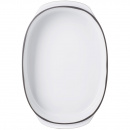 Półmisek owalny porcelanowy 2,8 Litra Caractere Revol biały RV-654543-1