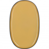 Półmisek owalny z rantem 35 x 21 cm Caractere Revol kurkuma RV-652764-4
