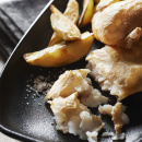 Półmisek prostokątny 24x12,5 cm, czarna porcelana, Revol Club RV-647934-6