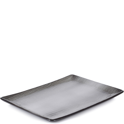 Półmisek prostokątny 32x23 cm Revol Swell czarny piasek RV-653541-2