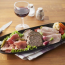 Półmisek prostokątny 36x15 cm, czarna porcelana, Revol Club RV-646319-4