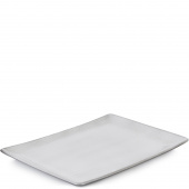 Półmisek prostokątny na owoce morza 32x23 cm Revol Swell biały piasek RV-653540-2