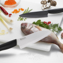 Profesjonalny kuchenny nóż ceramiczny 18 cm Kyocera Gen biały FK-180WH-BK