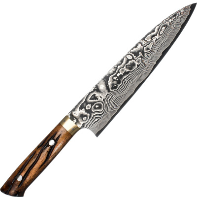 Profesjonalny nóż szefa kuchni 18 cm Takeshi Saji YBB stal VG-10 HA-467