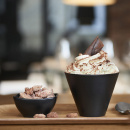 Ramekin z czarnej porcelany 80 ml Revol Club RV-648823-12