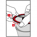 Ręczny młynek do kawy z korbką Peugeot Kronos PG-35853