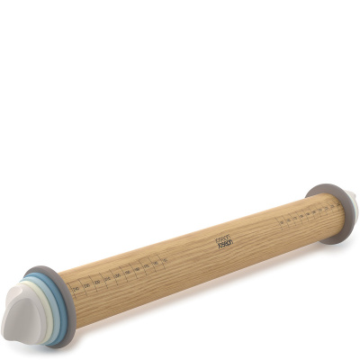 Regulowany wałek do ciasta Joseph Joseph pastelowy 20036