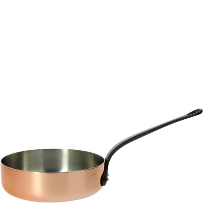 Rondel niski, miedziany, 1-litrowy Inocuivre Tradition de Buyer D-6462-16