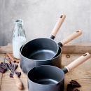 Rondelek z dwoma dziobkami 1,6 Litra, bakelitowa rączka Vintage GreenChef CC001965-001