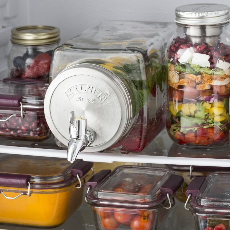 Szklany słój z kranikiem Kilner 3l