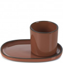 Spodek do filiżanki do espresso Caractere Revol cynamonowy RV-652768-4