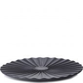 Spodek z czarnej porcelany Pekoë Revol RV-653630-4
