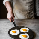 Stalowa patelnia do jajek sadzonych de Buyer B Element 27cm D-5612-03