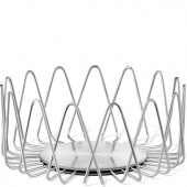 Stalowy koszyk na pieczywo i owoce Bivio Zack 30654