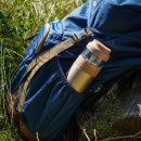 Stalowy kubek termiczny z zaparzaczem do herbaty 0,4 Litra Lurch brązowy LU-00240917