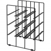 Stojak czarny na 9 butelek wina Blomus Pilare B65777