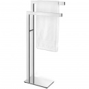 Stojak na dwa ręczniki Linea Zack polerowany 40046