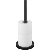 Stojak na zapasowe rolki papieru toaletowego Mimo Zack czarny 40286