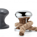 Stoper do drzwi Hamburger Philippi 1,4kg, szary, matowy P240011