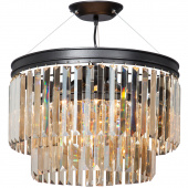 Subtelna lampa wisząca z kryształkami, na 6 żarówek Vitaluce VE5148-1/6S