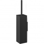 Szczotka do WC Carvo Zack, wisząca, kwadratowa, czarna 40510