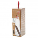 Szklana butelka na wodę z filtrem i w pokrowcu Eau Good Black Blum czerwona EGG004