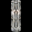 Szklana lampa stołowa Puntes Maytoni chrom MOD043TL-02CH