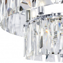 Szklana lampa wisząca 68 cm Puntes Maytoni MOD043PL-12CH