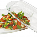 Szklane naczynie żaroodporne z pokrywą 3 Litrowe Elsass KU-0615003527