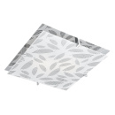 Szklany plafon 36x36 cm Fikus Candellux 10-12821